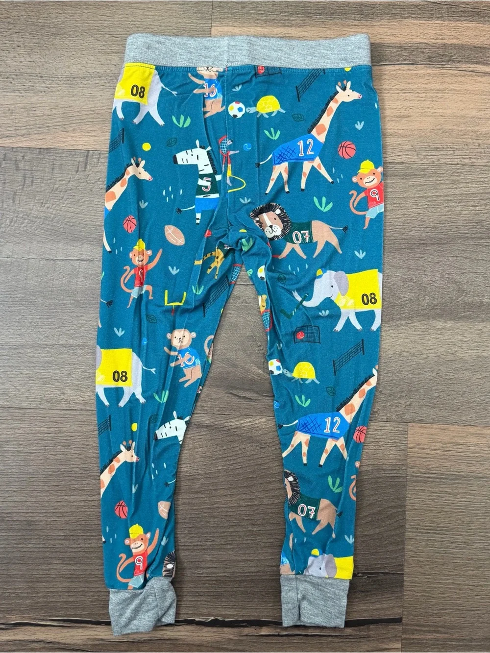 Little Sleepies Animal All-Stars Two-Piece Bamboo Pajama Set Size 18-24 Months